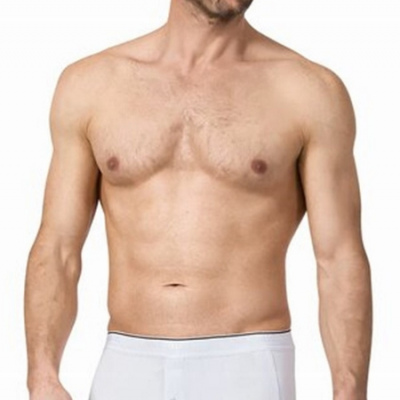 Namaldı erkek düğmeli %90 Pamuk beyaz boxer XL beden